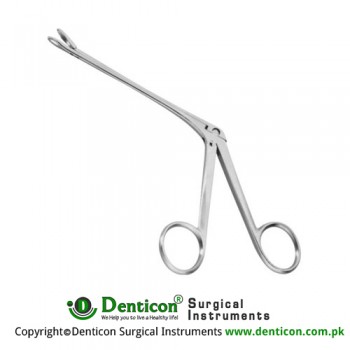 Weil-Blakesley Nasal Cutting Forcep Angled 90° - Fig. 1 Stainless Steel, 12 cm - 4 3/4" Bite Size 3.0 mm
